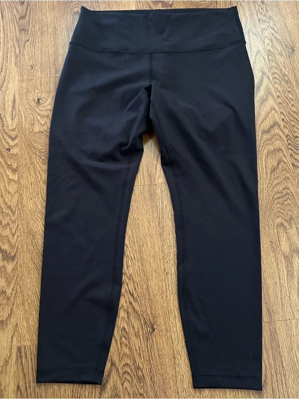 Lululemon Black High-Waist Active Leggings size 14 sports running yoga